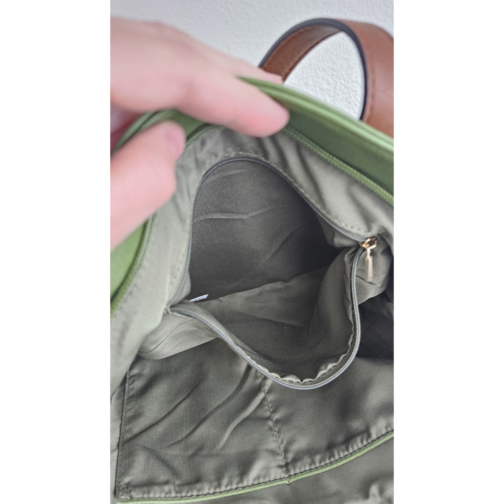 Long & Son London Olive Green Tote Bag - Excellent Pre-owned Condition - Picture 12 of 15